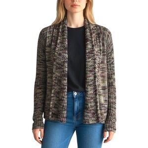 Women's Mauve Blue Open Front Knit Cardigan Sweater Size S by Sonoma‎ Giftable
